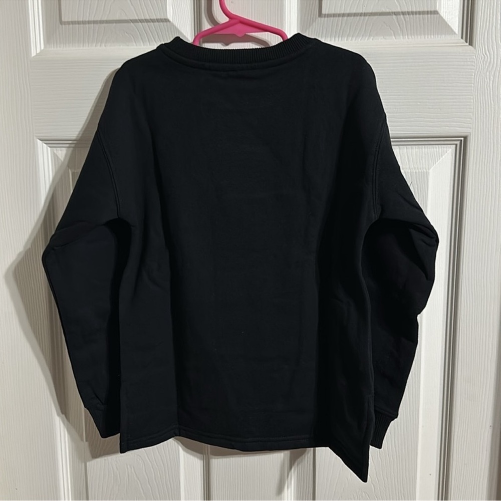 NWT Girls The Nightmare Before Christmas Jack Skellington Sweatshirt Sz 8 Medium - Picture 7 of 7